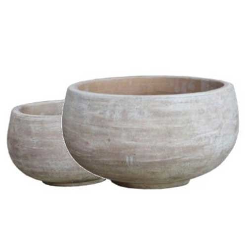 Anamese Yumiko Bowl Planter Etched